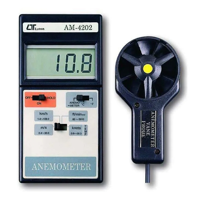 LUTRON AM 4202 Digital Anemometer With Temperature