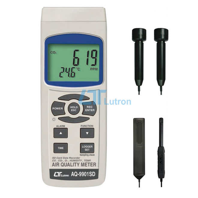 LUTRON AQ 9901SD Air Quality Meter