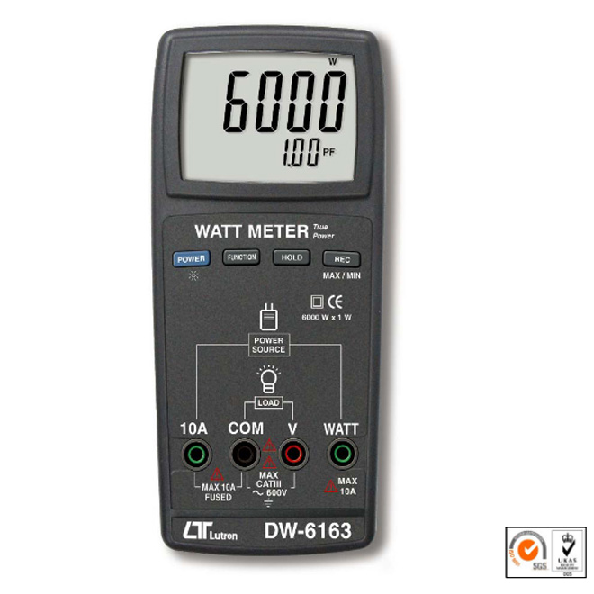 LUTRON DW 6163 Digital Wattmeter