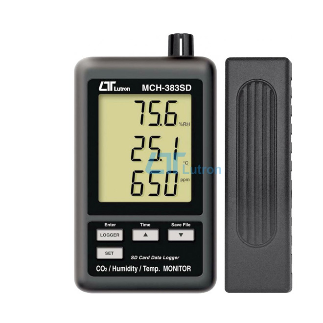 LUTRON MHB 383 SD CO2 /Humdity /Temperature Monitor