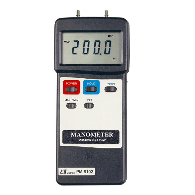 LUTRON PM 9102 Digital Manometer