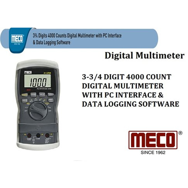 MECO 81-USB Digital Multimeter