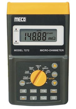 Meco 7002 / 7272 Micro - Ohmmeter / Milli - Ohmmeter