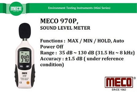 Meco 970P Digital Sound Level Meter