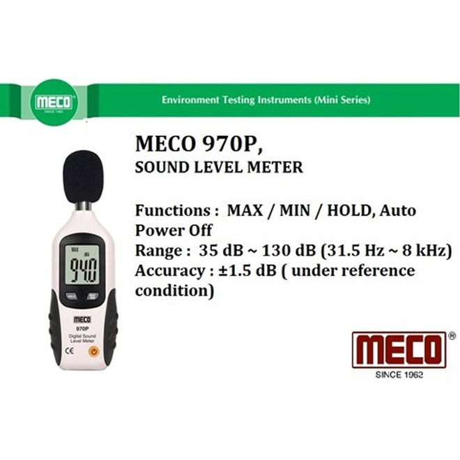Meco 970P Digital Sound Level Meter