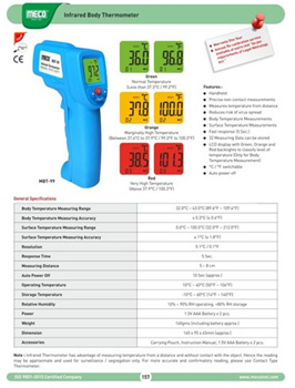 Meco Bodyscan Thermometer