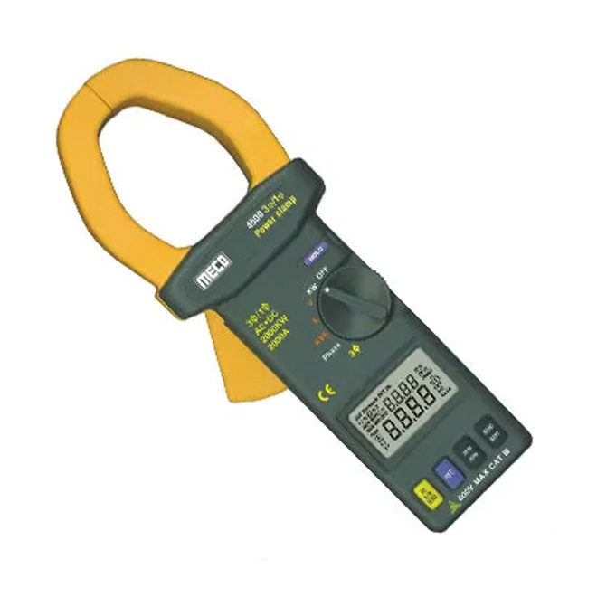 Meco 4500 - Clamp-On Power and Power Factor Meter