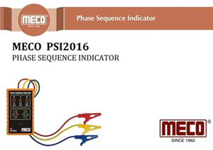 Meco PSI 2016, Phase Sequence Indicator