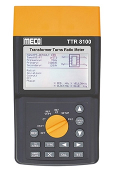 Meco  TTR 8100 Transformer Turns Ratio Meter