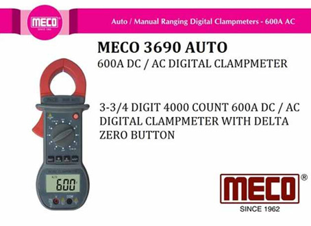Meco Clamp Meter 3690 Auto