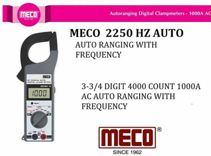 Meco 2250 Hz Auto Digital Clamp Meter