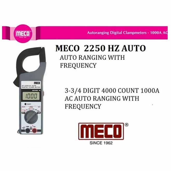 Meco 2250 Hz Auto Digital Clamp Meter