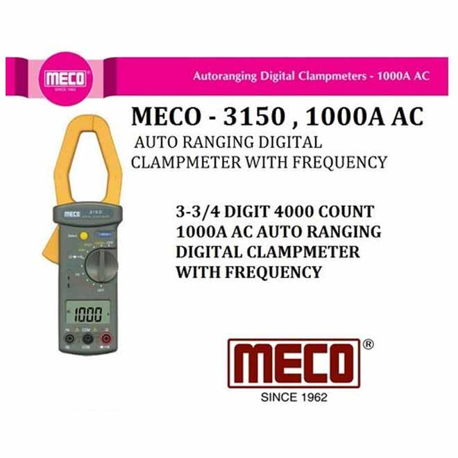 Meco 3150 Digital Clamp Meter