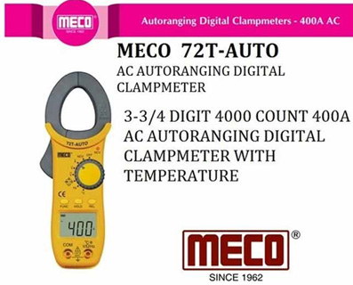 MECO Make 72 T Auto Digital AC Clamp Meter